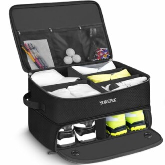 YOREPEK 2 Layer Golf Trunk Organizer